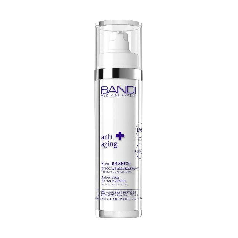 Антивіковий BB-крем для обличчя Bandi Medical Expert Anti-Aging Anti-Wrinkle BB Cream SPF 30, 50 мл