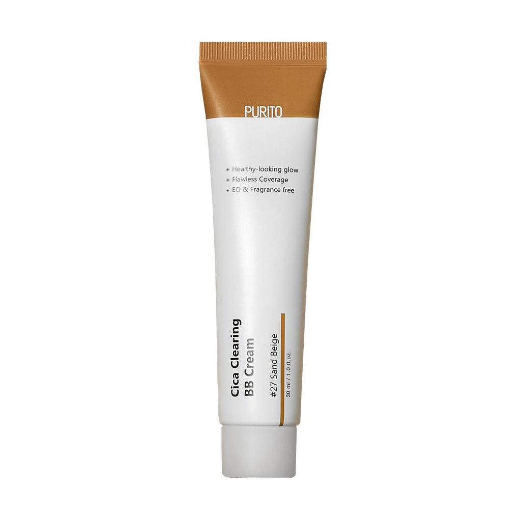 BB-крем для обличчя Purito Cica Clearing BB Сream з екстрактом центели, 27 Sand Beige, 30 мл